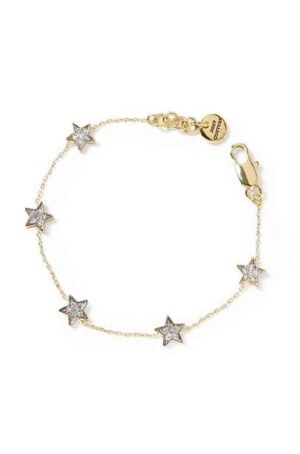 Gold Star Charm Bracelet