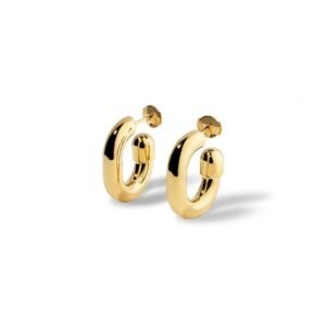 Gold Chunky Hoop Earrings