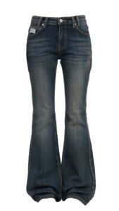 High rise bootcut jeans