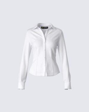 White Poplin Shirt